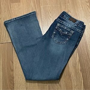 Shyanne Girls 16 (28x27) Bootcut Jeans Medium Blue Denim Western Cowgirl